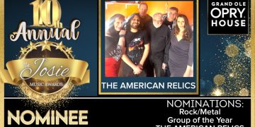 THE AMERICAN RELICS Nominated For 2024 Josie Music Award For “Group of the Year: Rock/Metal”