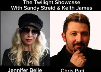 Jennifer Belle and Chris Pati to Appear on  The Twilight Showcase  with Host Sandy Streid and Keith James  – Thursday, June 5 at 5:00 PM ET/ 2:00 PM PT