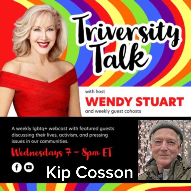 Kip Cosson Guests On TriVersity Talk With Host Wendy Stuart 7 PM ET Wednesday, June 18th, 2025 Kip Cosson Guests On TriVersity Talk With Host Wendy Stuart 7 PM ET Wednesday, June 18th, 2025