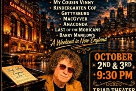 Randy Edelman Brings AMERICAN ORIGINAL to the Triad Theatre for Two Nights, October 2 & 3