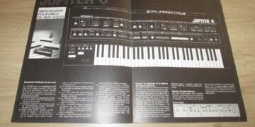 1983 Roland Jupiter-6 Brochure