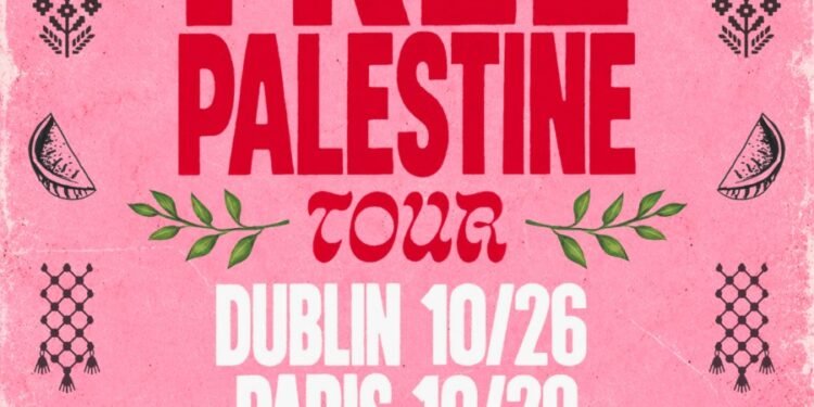 MACKLEMORE ANNOUNCES FREE PALESTINE TOUR - First Dates Announced So Far - DUBLIN, PARIS, And LONDON