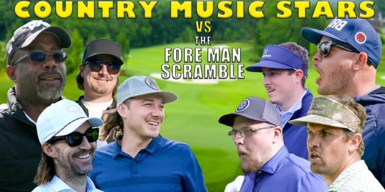 Darius Rucker, Jake Owen, Morgan Wallen, & Hardy Vs. The Fore Man Scramble (Troubadour Golf Club)